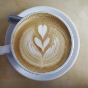 teacup on saucer